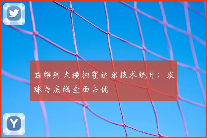兹维列夫横扫霍达尔技术统计：发球与底线全面占优
